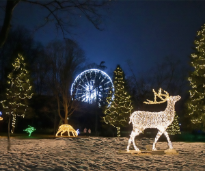 Inexpensive Winter Weekend Getaways from NYC: Winter Festival of Lights