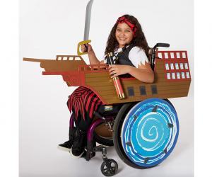 Kids' Halloween Costume Ideas: Adaptive Pirate Ship