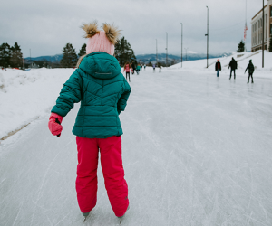 Adirondack Mountains with Kids: Olympic Speed Skating Oval.