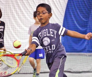 Advantage Tennis offers kid-friendly tennis classes at a variety of locations citywide. Photo courtesy of Advantage Tennis