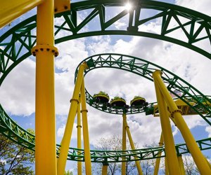 Hop aboard a roller coaster at Adventureland, one of our favorite amusement parks on Long Island