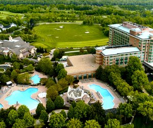 Lansdowne Resort is a 500-acre, AAA Four-Diamond, award-winning paradise right outside DC. Photo courtesy of Lansdowne Resort