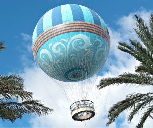 Best Things To Do and See in Disney Springs With Kids:  Aerophile Tethered Balloon Flight - Disney Springs