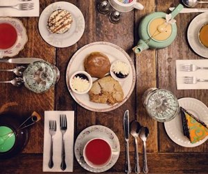 High tea in NYC: Alice's Tea Cup