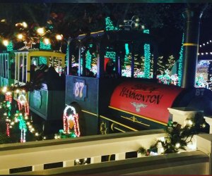 Take a ride on the dazzling Magical Holiday Express at DiDonato's. Photo courtesy of DiDonato's