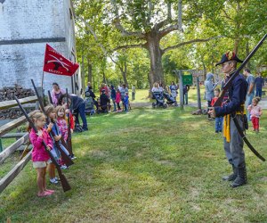 Allaire Village historical reenactment