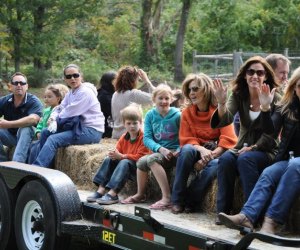 Hayrides are happening all over the state. Photo courtesy of Ambler Farm