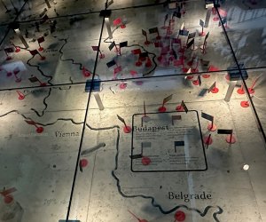 Anne Frank The Exhibition: Map of Europe's concentration camps