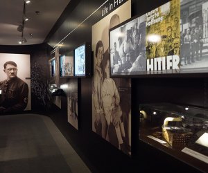 Anne Frank The Exhibition: Opening gallery view of Hitler's rise