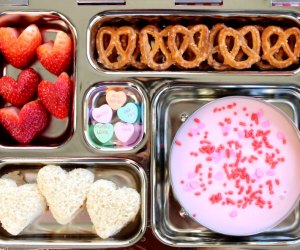 100 School Lunch Ideas for Kids: Pretzel and dip