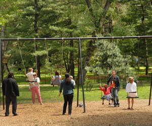 Best NYC playgrounds for birthday parties: Arthur Ross Pinetum