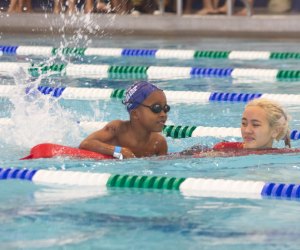 Asphalt Green has a pair of campuses with beautiful indoor pools.