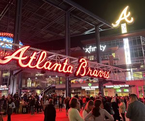 Root, root, root for the home team when you're in Atlanta...especially since the Atlanta Braves are, of course, the 2021 World Series champs! Photo by Bill Lefler