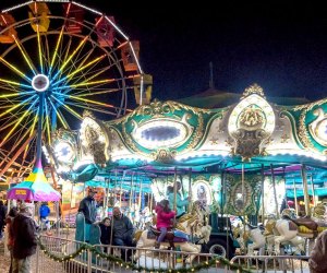 Families will enjoy exciting rides, interactive games, and of course, delicious food at the Atlanta Fair. Photo courtesy of the fair