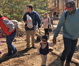 Bring your family to Dunwoody Nature Center for its FREE First Saturday Hike. Photo courtesy of the center