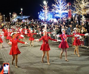 Sandy Springs City Springs puts on a free parade and beautiful display of lit, miniature homes on December 8. Photo courtesy City of Sandy Springs 