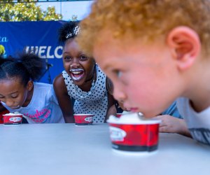 Head to Piedmont Park on Saturday, July 27, 2024, to taste LOTS of ice cream in different forms (cones, cups, on a stick) and enjoy music and kids' activities.  Photo courtesy of the event