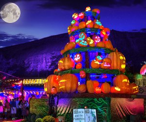 Stone Mountain Pumpkin Festival runs until October 29, 2023 and features seasonal, family-friendly attractions. Photo courtesy of Stone Mountain