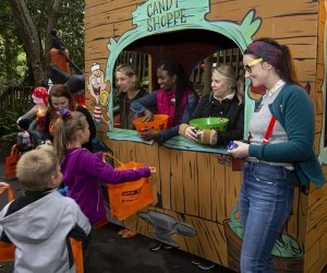 Zoo Atlanta hosts Boo at the Zoo for two weekends in October. Kids come in costumes for a not-so-scary, daytime Halloween festival. Photo courtesy of Zoo Atlanta