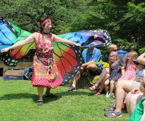 On April 22-24, the Inman Park Festival's kids zone will have lots of great performers and activities. Photo courtesy of the festival