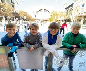 Gather a group of friends for a day of ice skating at Avalon on Ice this final weekend. Photo by Claire Robinson