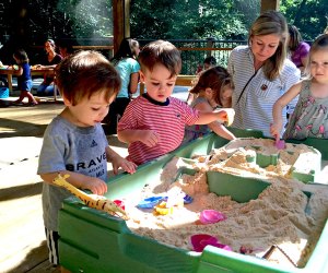 Join Dunwoody Nature Center for one of the most popular Nature Center programs: Mommy & Me Nature Class! Photo courtesy of the center