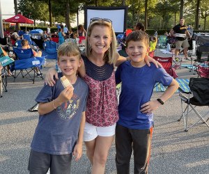 Take a look at the fun places to see FREE outdoor movies in Atlanta this summer! Photo by the author