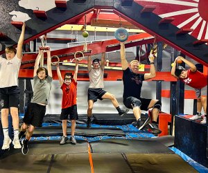 Unleash your inner ninja at Ninjakour, with classes, parties, and more active lessons. Photo courtesy of Ninjakour