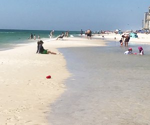 Orange Beach wide shot