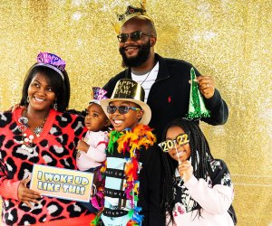 Families head to The Avenue Peachtree City on New Year's Eve morning for a daytime celebration at Central Park. Photo courtesy of the venue