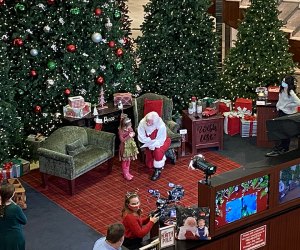 Take pictures with Santa at Phipps Plaza and make memories forever. Photo courtesy Bill Leffler 