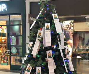 Stop by a Salvation Army Angel Tree and adopt an angel at locations throughout Atlanta or online.  