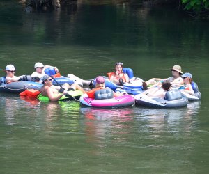 Take dad on a tubing or kayaking trip this Father's Day for some outdoor fun.