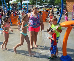 Swift-Cantrell Park is a great summer destination to cool down on the splash pad.Photo courtesy of the park 