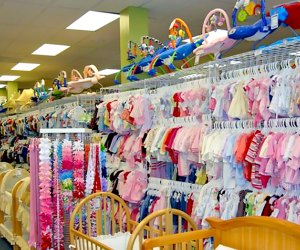 Since babies and kids grow out of clothes so quickly, save money and shop at an Orlando consignment store like Once Upon a Child. Photo courtesy of the store