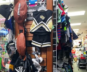 kids second hand clothes and sports equipment