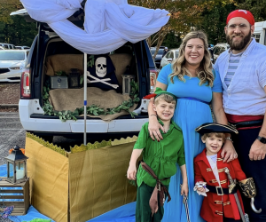 Families participating at Cobb Vineyard Trunk-or-Treat go all out! Photo courtesy of the vineyard