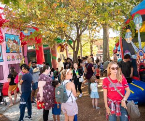 Duluth Fall Festival visitors enjoy food, entertainment, arts and crafts, and more! Photo by Dustin Grau