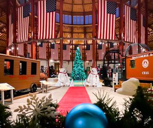 Have festive fun at Noon Year's Eve at the B&O. Photo courtesy of the B&O Railroad
