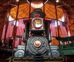 Be sure to bring train lovers to the B&O Railroad Museum. Photo courtesy of the B&O Railroad Museum 