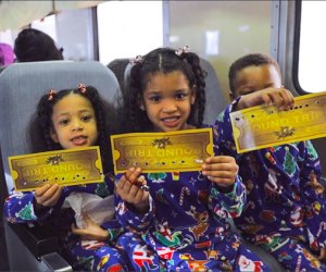 Get your golden tickets punched to board the Polar Express. Photo courtesy of the B&O Railroad Museum