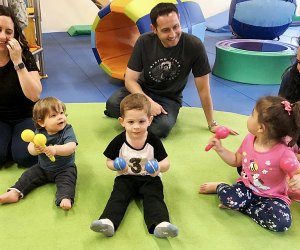 Everyone can join in the music-making at Gymboree Play & Music in Nanuet. Photo courtesy of the business
