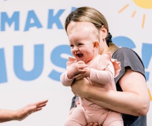 It's never too early for music classes. Photo courtesy of Merit School of Music