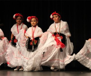 Celebrate Mexican culture through dance with Ballet Folklórico./Photo courtesy of the Children's Museum of Houston.