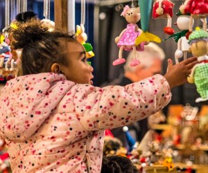 Visit an authentic German Christmas market at Baltimore's German Christmas Village. Photo courtesy of baltimorechristmas.com