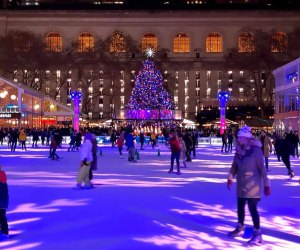 Christmas in NYC: Bank of America Bryant Park Winter Village.