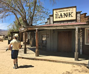 Old West meets old movies in this frontier town.