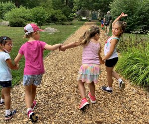 Make connections to the natural world at Bartlett camps. Photo courtesy of Bartlett Arboretum 