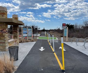 Beginning of Greenway Trail From Captree State Park