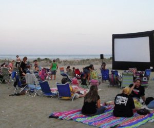 Bring a beach blanket to Belmar Movies on the Beach this summer. Photo courtesy of the event